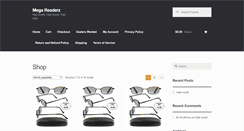 Desktop Screenshot of megareaderz.com