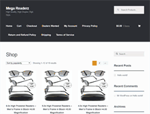 Tablet Screenshot of megareaderz.com